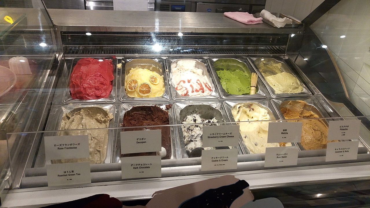 吉祥寺アトレのSignのアイスクリーム