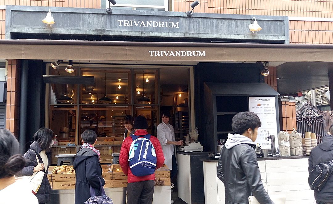 TRIVANDRUMは店内で焼き立てのパンを提供