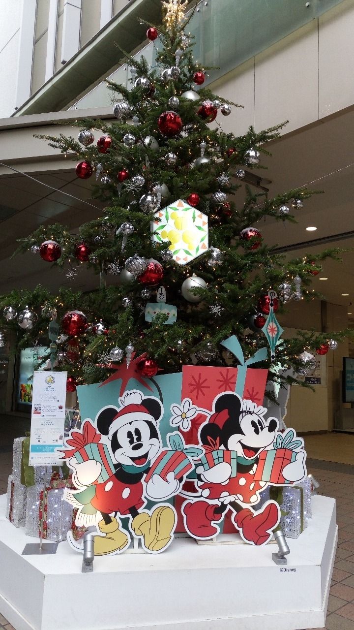 吉祥寺東急百貨店はディズニーのクリスマス